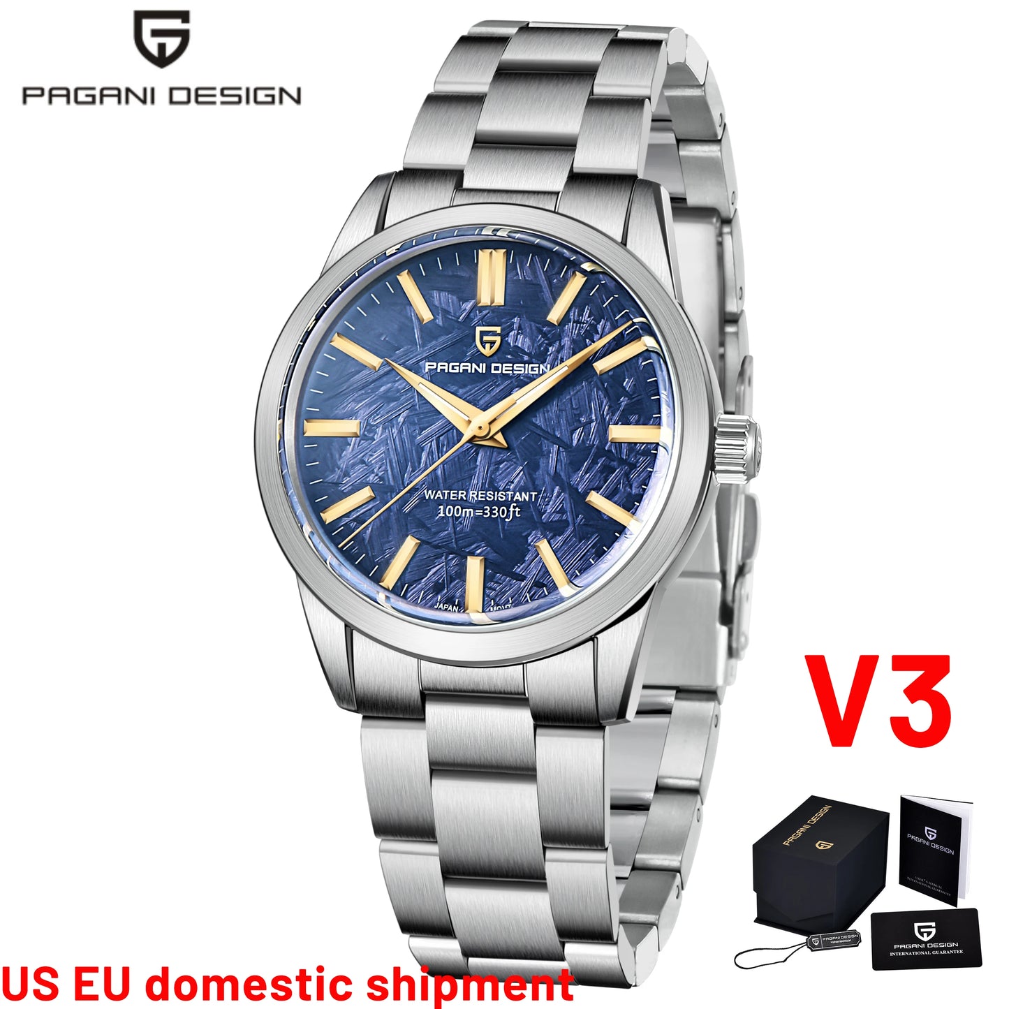PAGANI DESIGN 2025 New 40MM Men's Quartz Watches Top Luxury Ultra thin fashion Watch For Men AR Sapphire Mirror Wrist watch