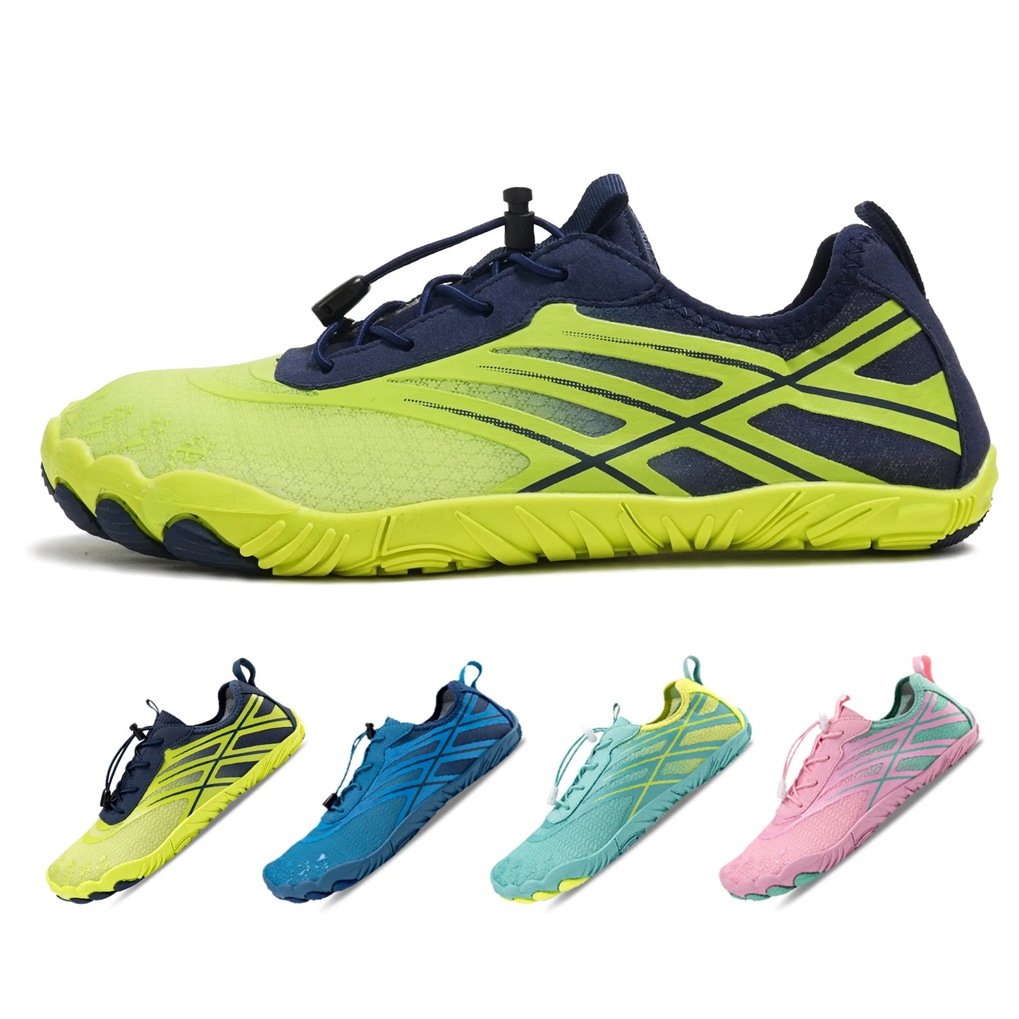 Womens Barefoot Walking Flats With Wide Toe Box Breathable Lightweight
