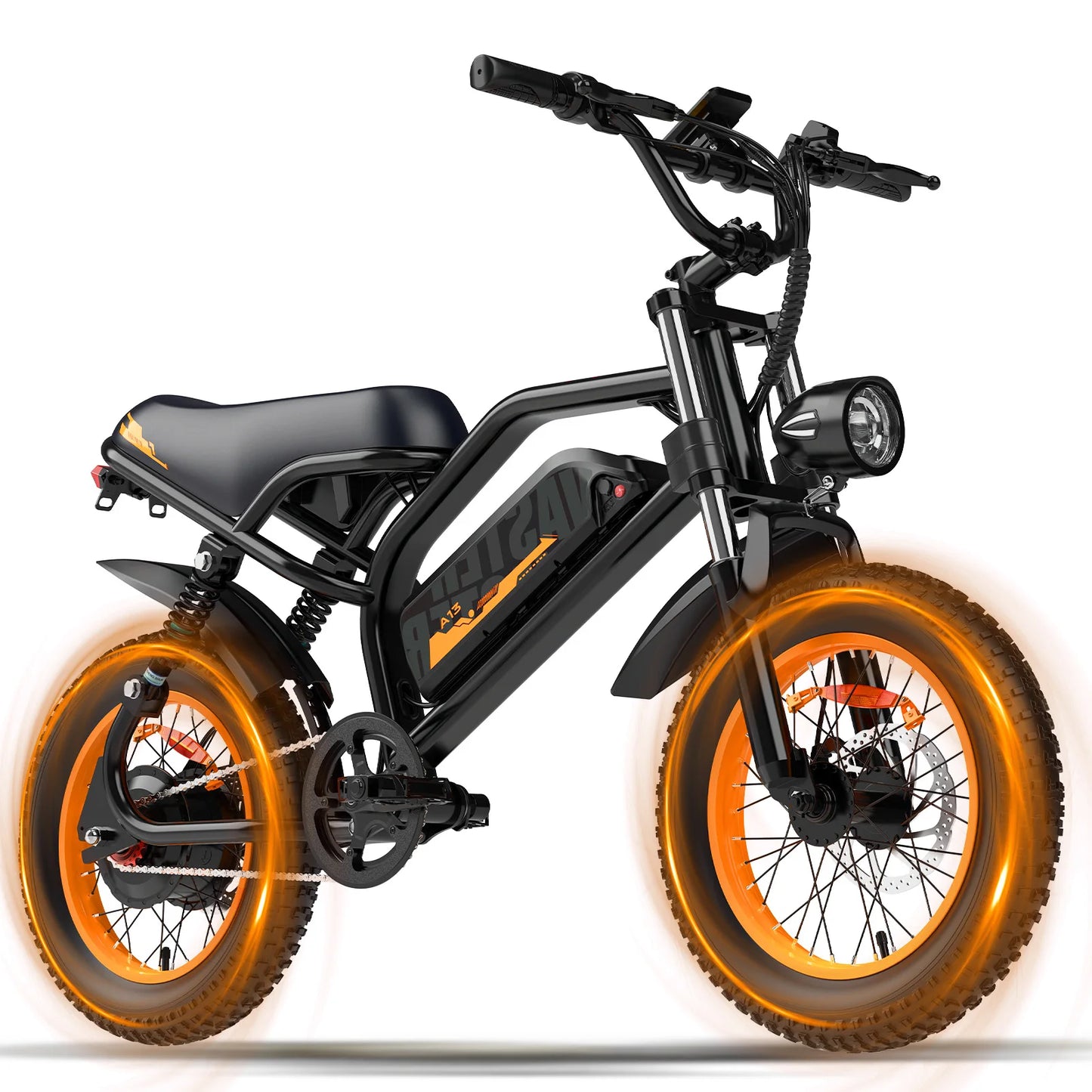 AVDLEU Mountain Electric Bike With 16 Inch Fat Tire