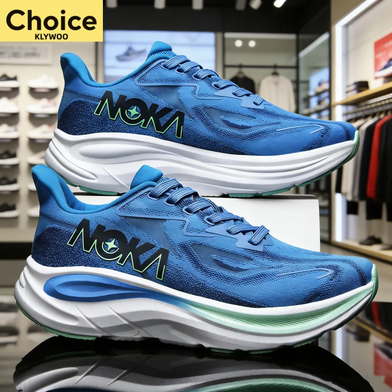 Running Shoes Carbon Board Marathon Breathable Lightweight Sneakers