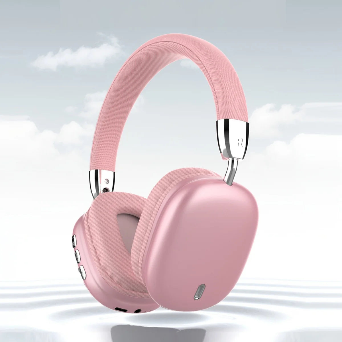 Wireless Bluetooth Headphones Foldable Deep Bass With Active Noise Cancellation