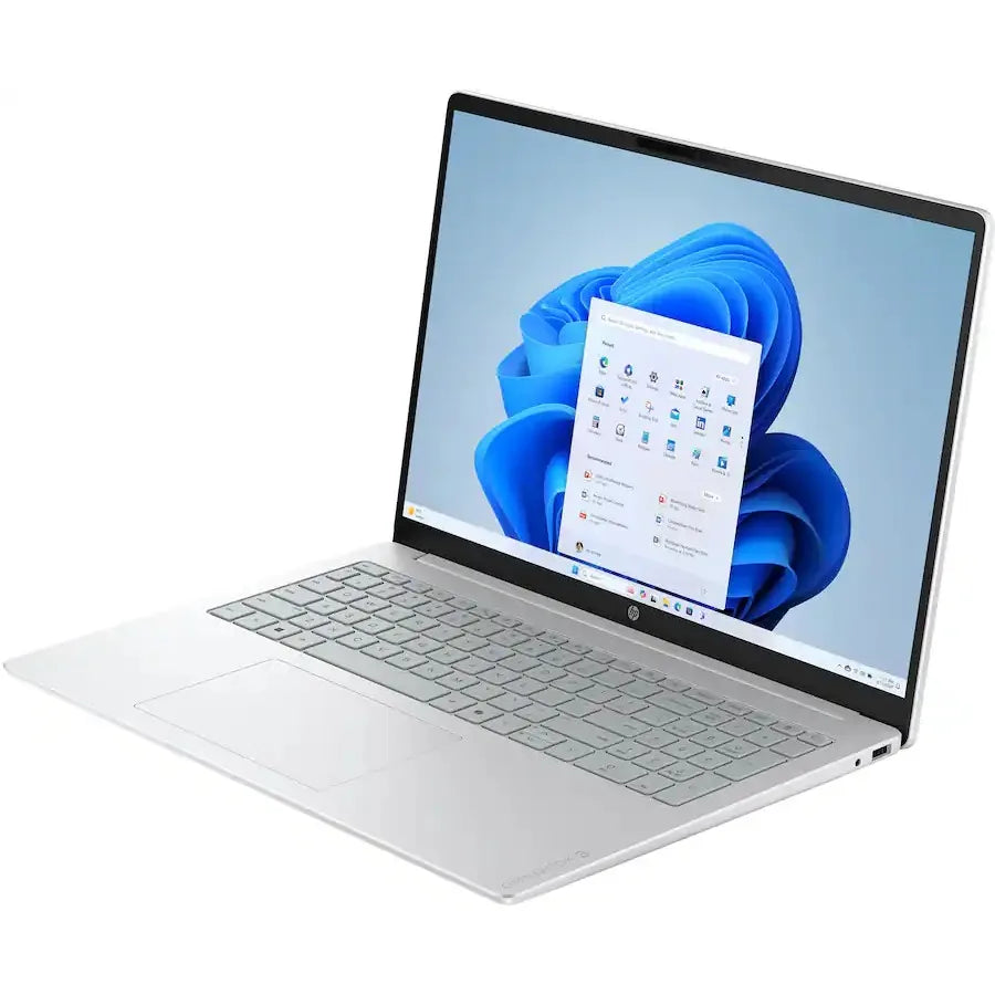 HP OmniBook 3 16" 2K Touchscreen Laptop, AMD Ryzen 5 40, Up to 8GB DDR5 Memory, 1TB SSD, Windows 11 Home, Glacier Silver