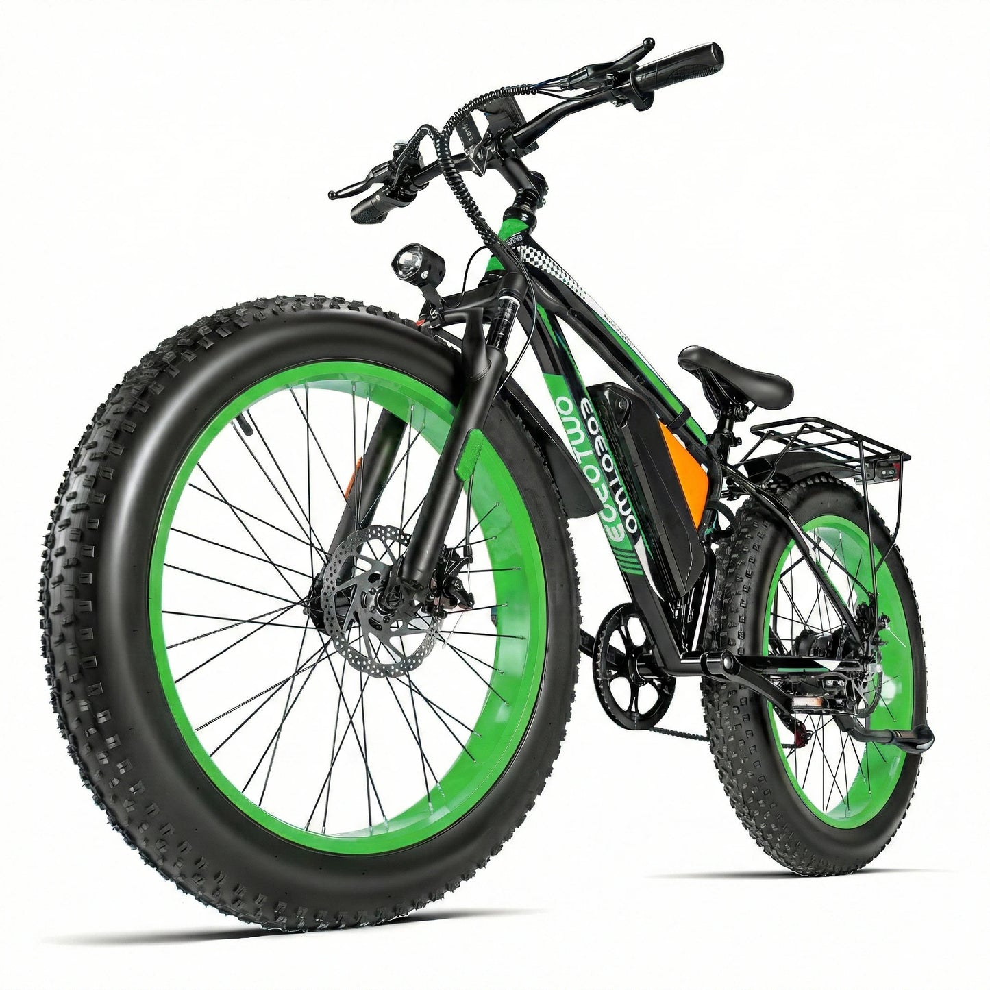 EOEOTWO 1500W Peak Fat Tire Electric Bike 960Wh Battery