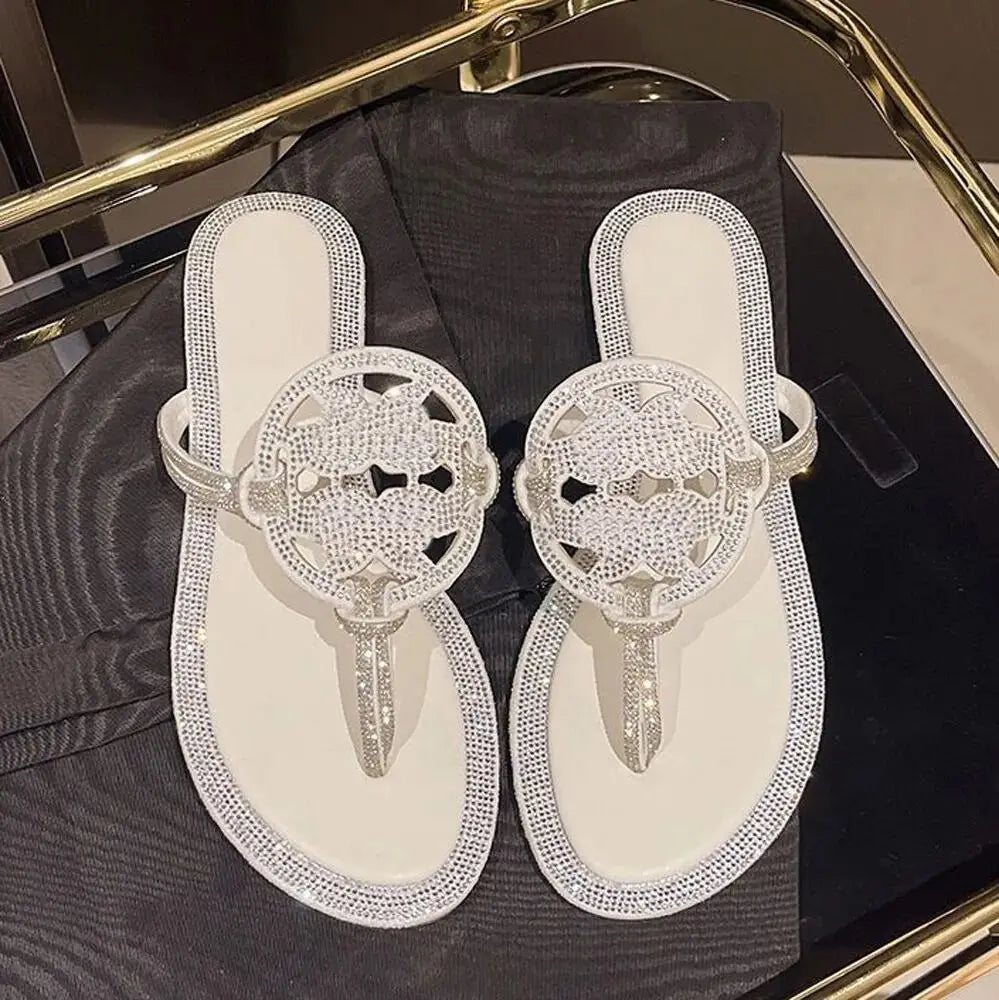 Kids Designer Flat Sandals Rubber Upper Summer Beach Shoes