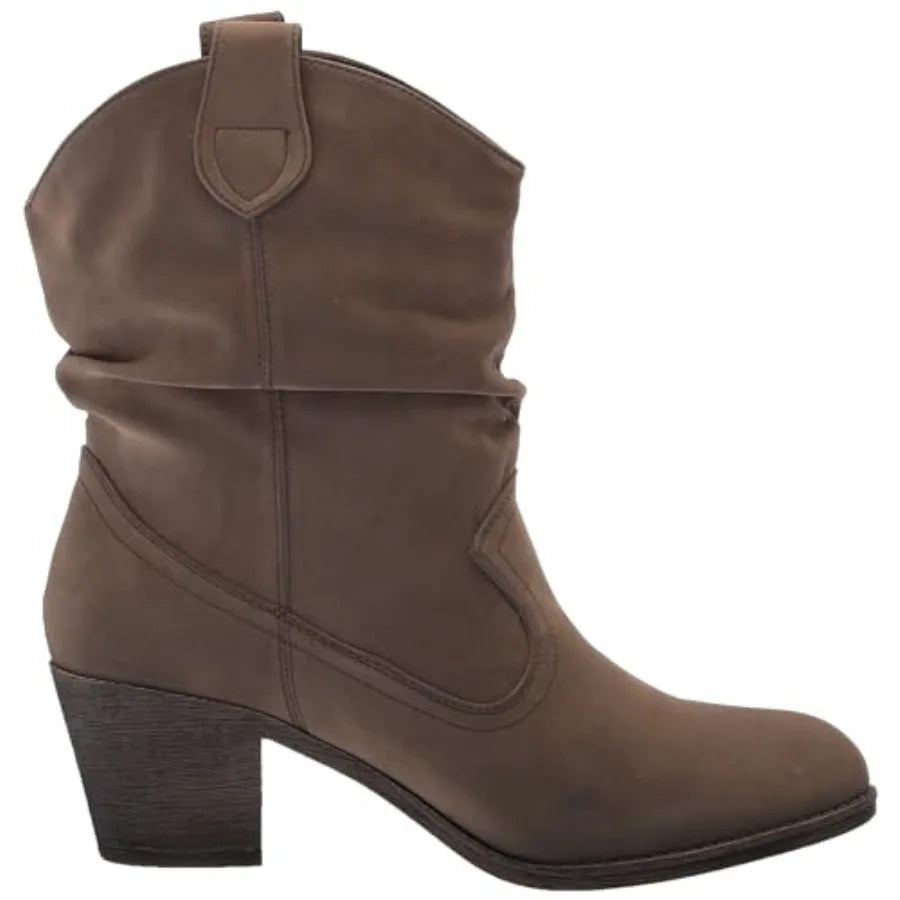 Womens Sheriff Boots Mid Calf Rubber Upper PVC Insole