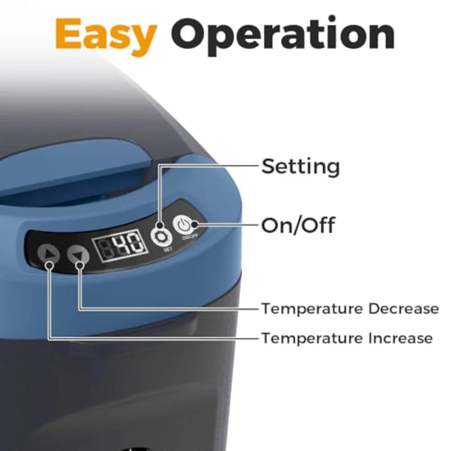 12V Portable Car Refrigerator for Camping RV and Travel