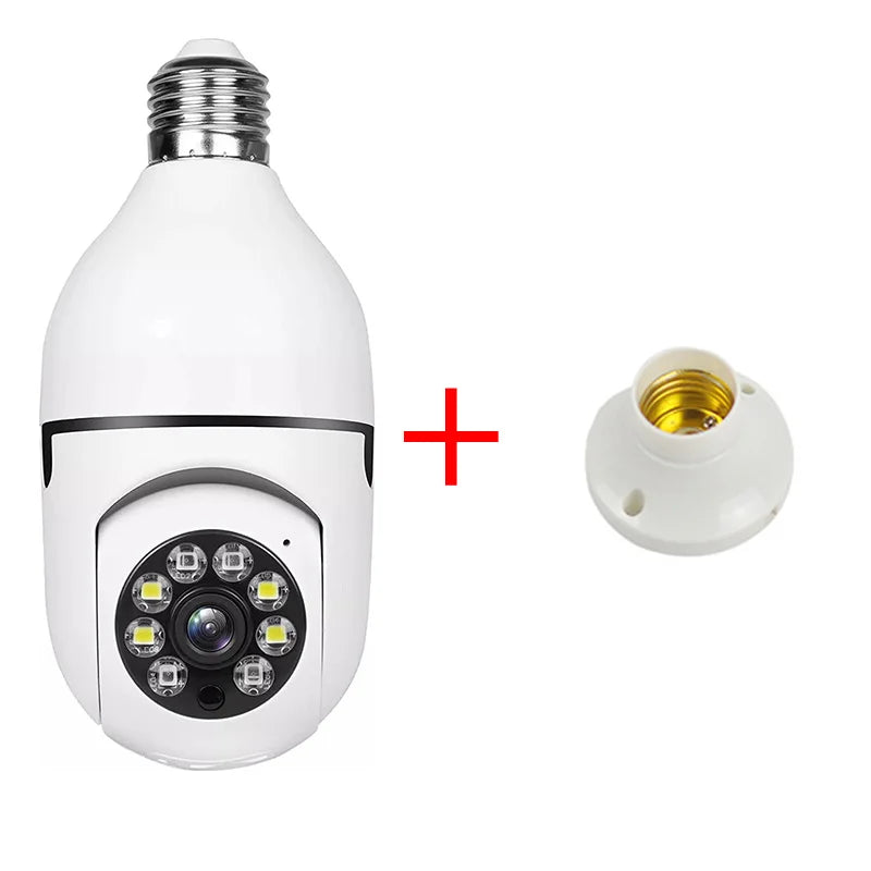 Kankeirr E27 Wireless Surveillance Camera 5G WiFi Night Vision
