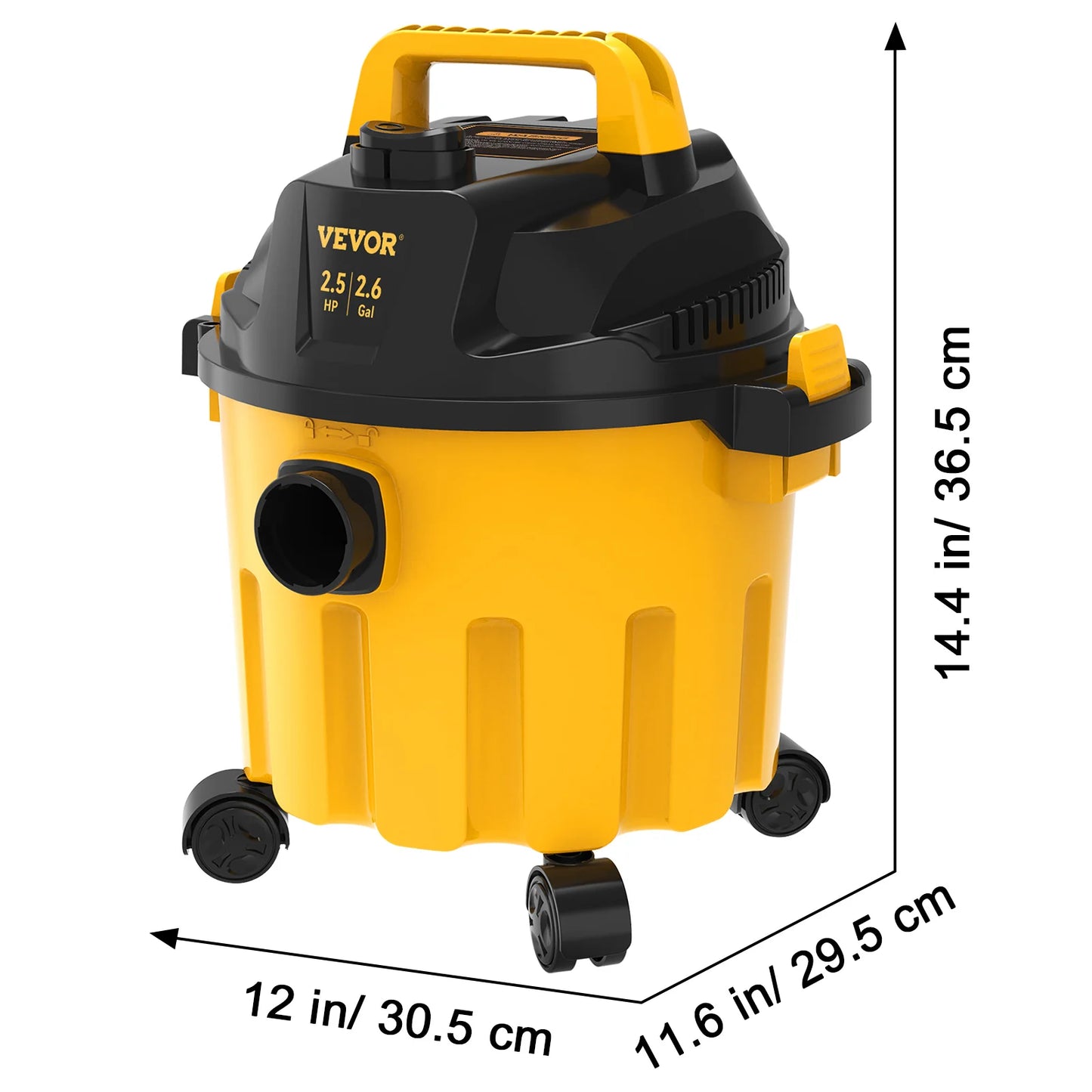 SucceBuy Wet Dry Vacuum 3 In 1 Portable Shop With Blowing Function