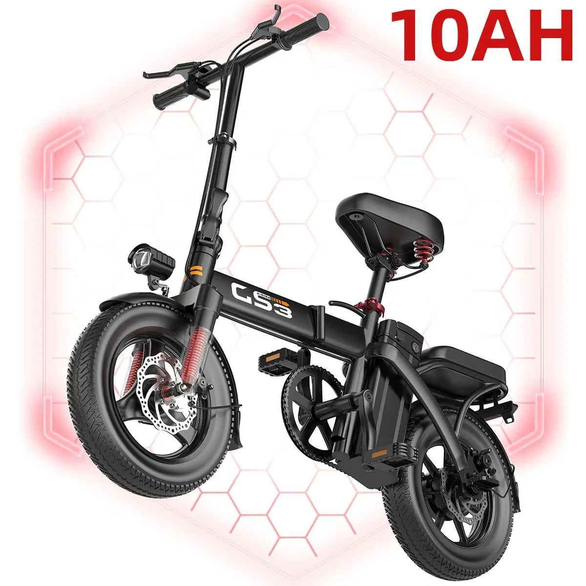 UPlee 500W Electric Bike With 48V 15Ah Battery Long Range