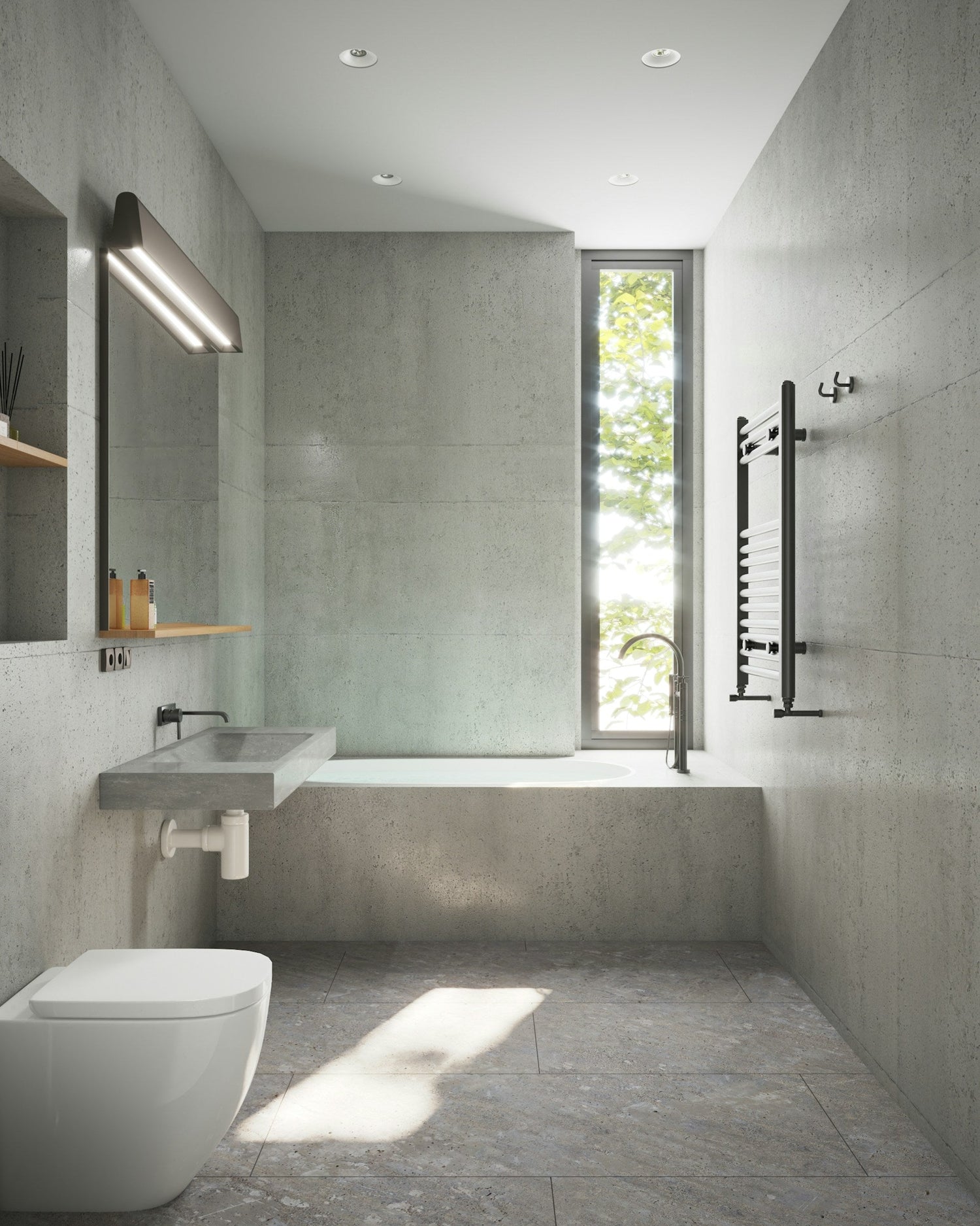 Bedroom & Bathroom
