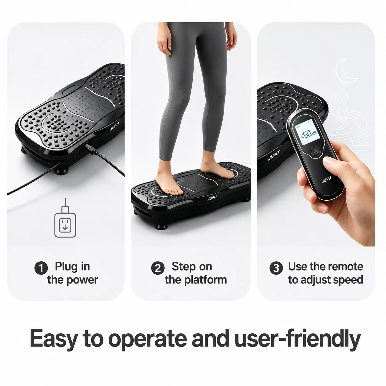 Aehome Whole Body Vibration Plate With Remote
