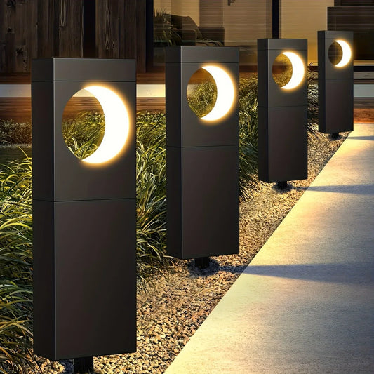 Solar Pathway Lights Outdoor Waterproof Auto On Off Garden Lighting