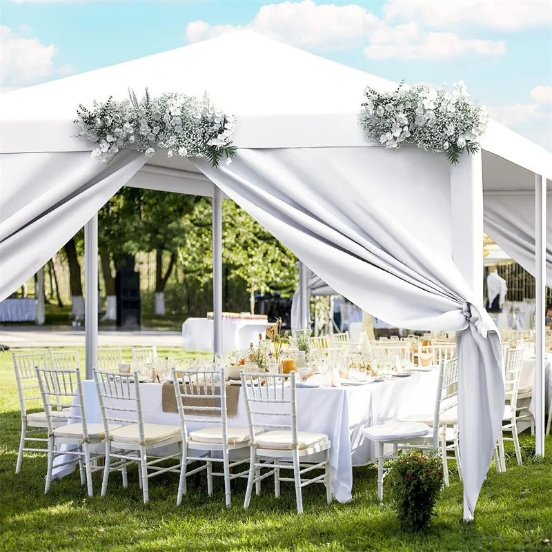 Tooluck 10x10 Outdoor Party Tent with Removable Sidewalls