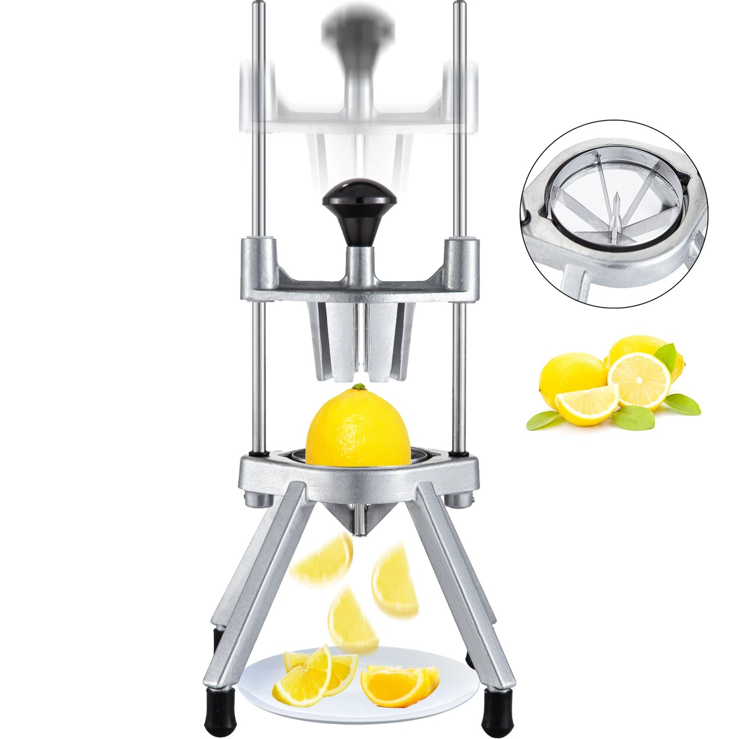 SucceBuy 4-6-8 Section Lemon Wedge Slicer For Fruits And Vegetables