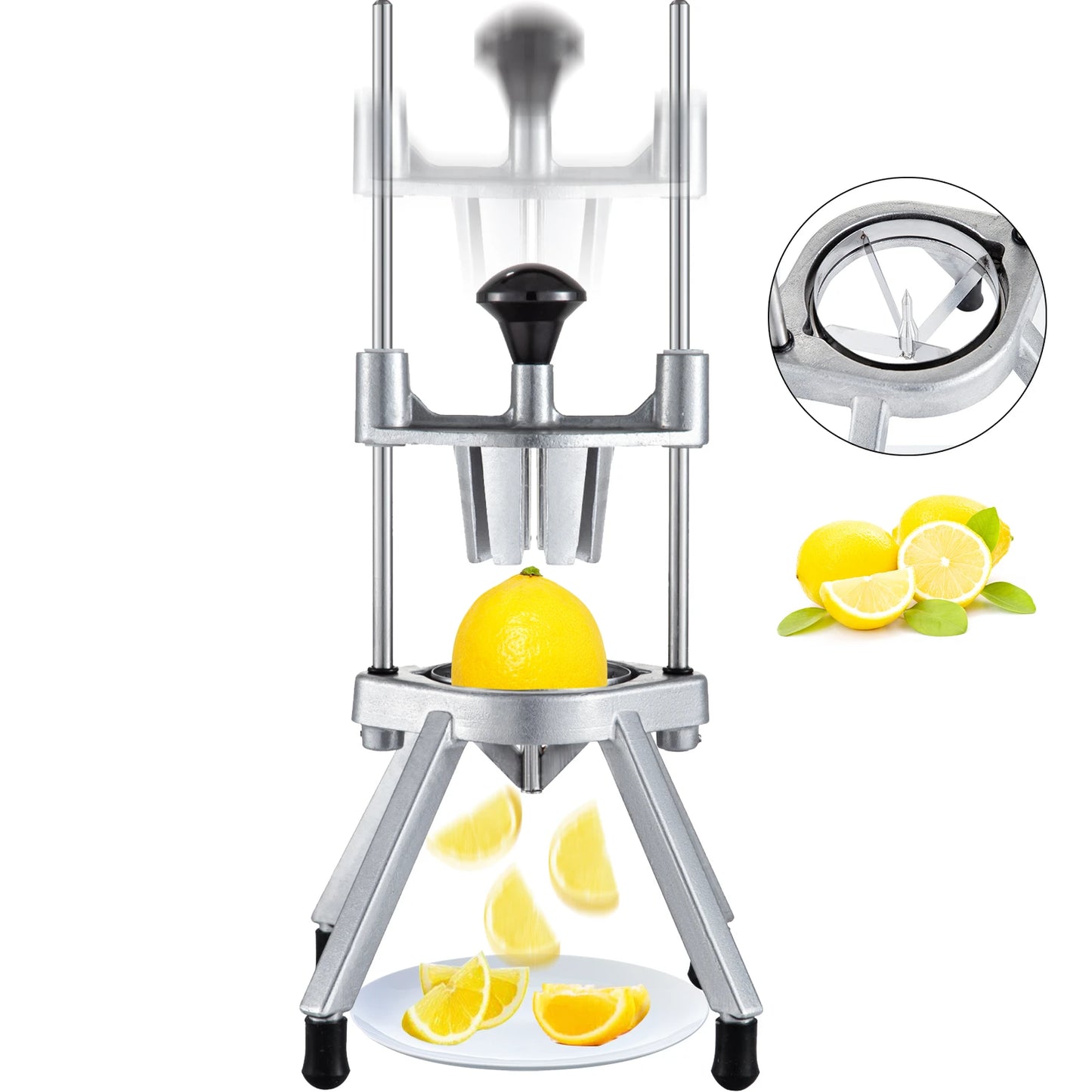 SucceBuy 4-6-8 Section Lemon Wedge Slicer For Fruits And Vegetables