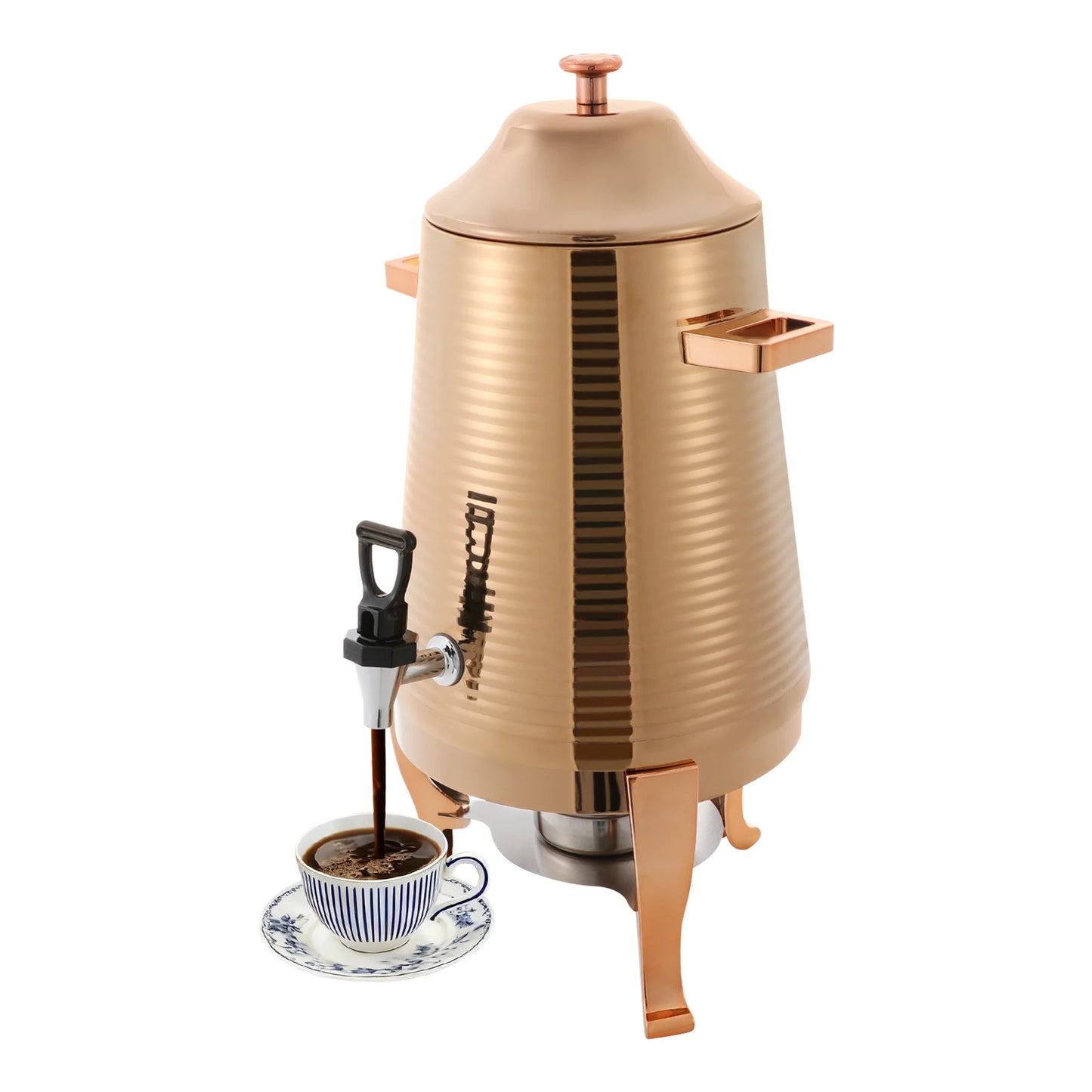 13L Stainless Steel Beverage Dispenser With Stand For Hotels And Restaurants
