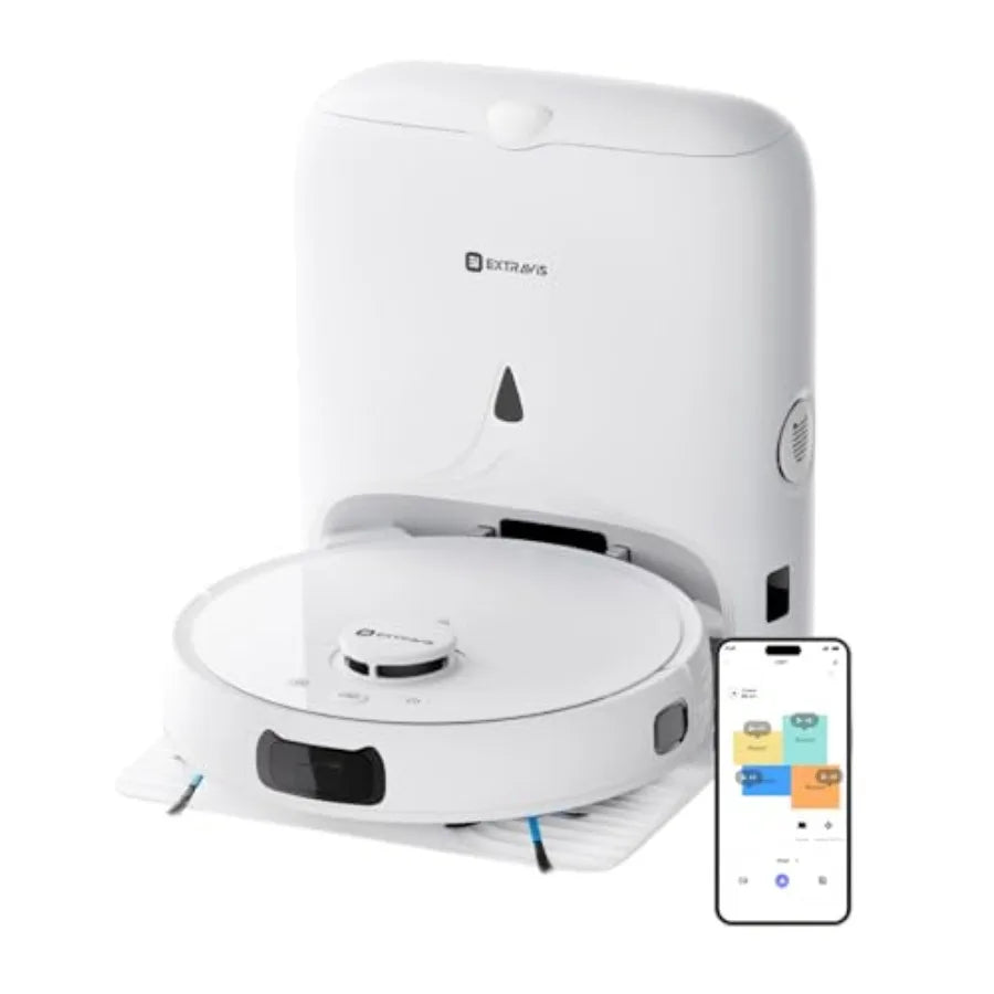 V5 Robot Vacuum And Mop Self Emptying With Laser Navigation