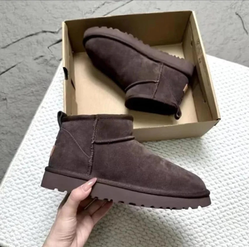 Tasman Winter Fur Snow Boots Women Ankle Boots Designer