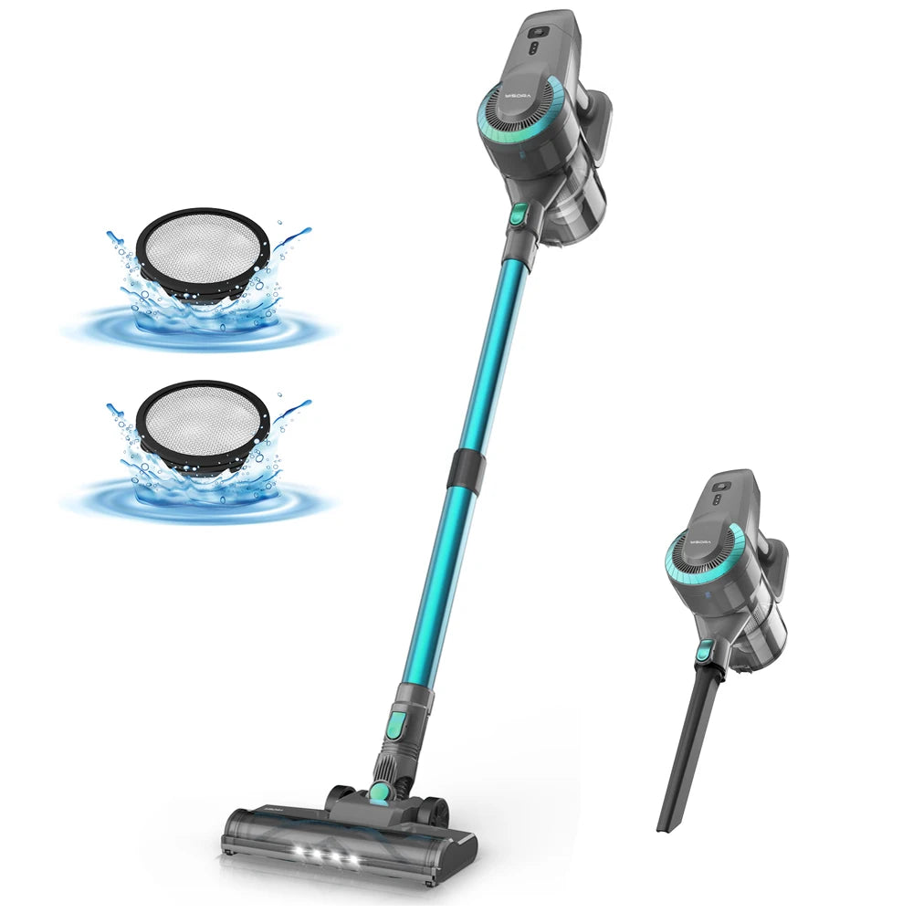 INSE YISORA N300 Cordless Upright Vacuum Cleaner Ultra Lightweight