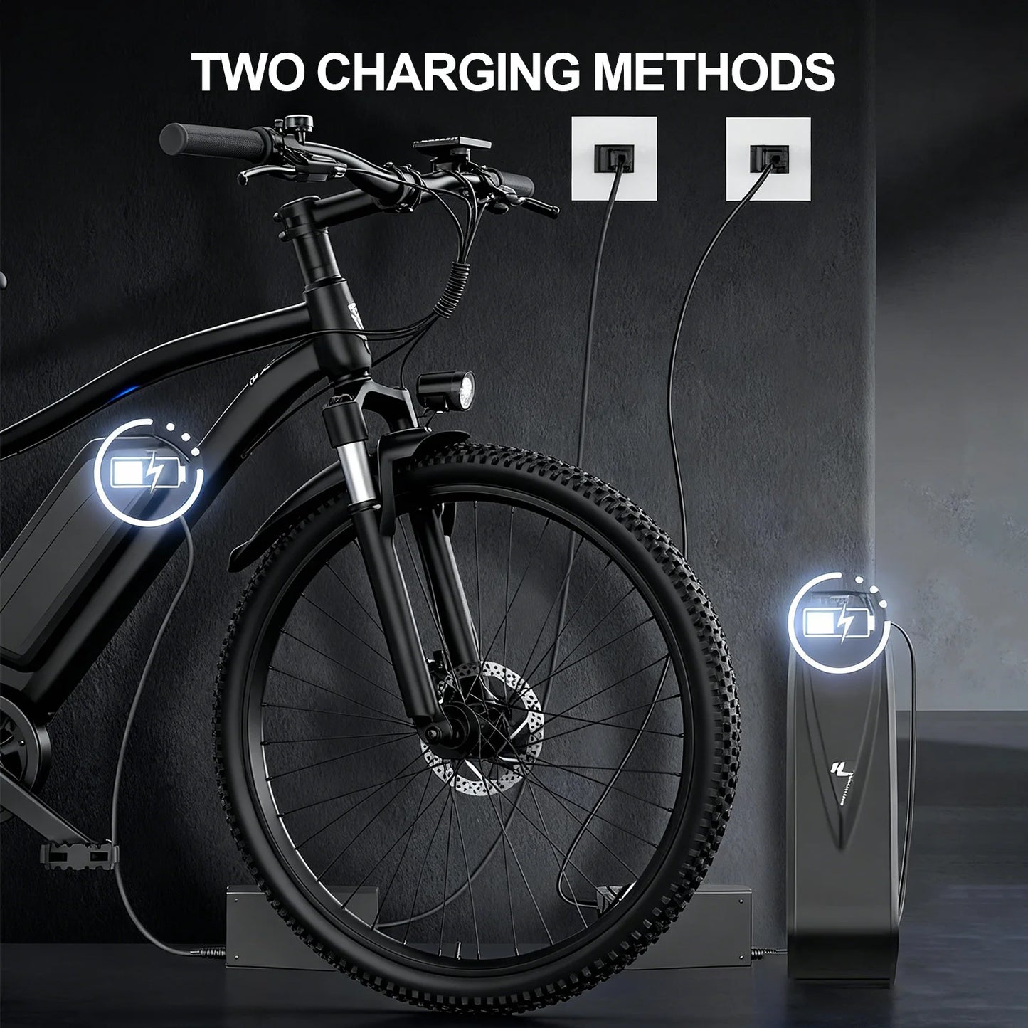 Toofly Electric Mountain Bike With 48V 13Ah Removable Battery