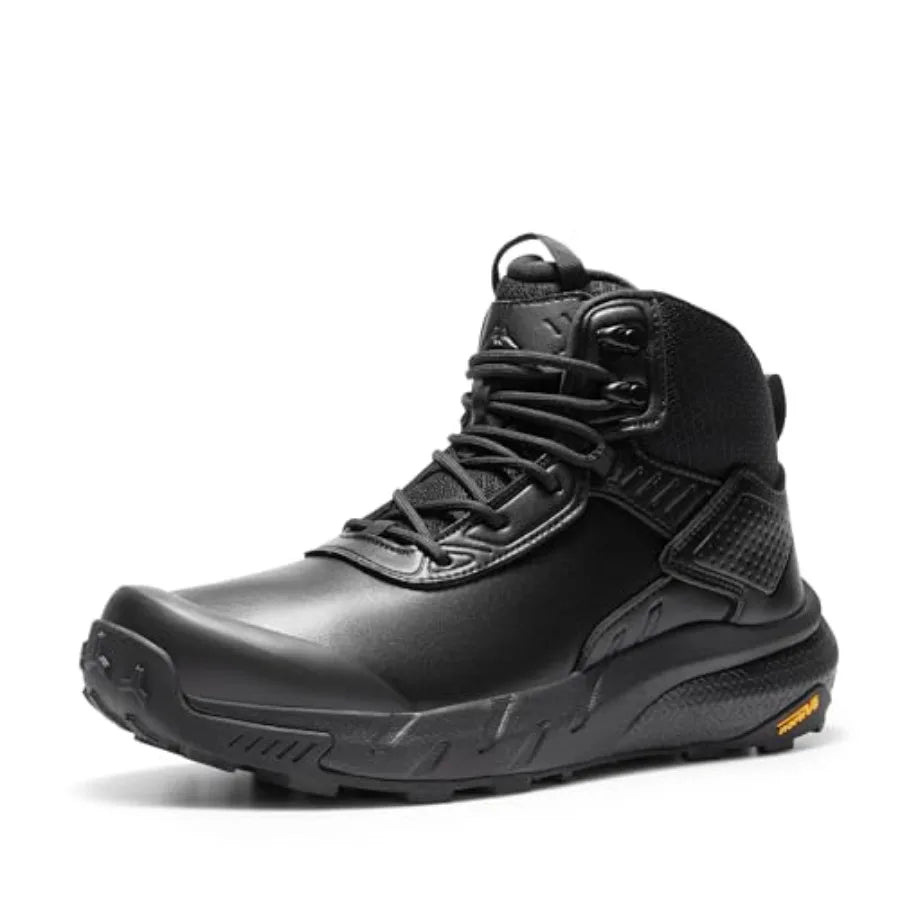 NORTIV 8 Waterproof Leather Military Tactical Work Boots For Men