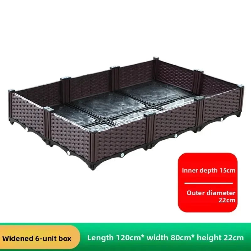 Plastic Balcony Planter Trough for Outdoor Garden Wholesale