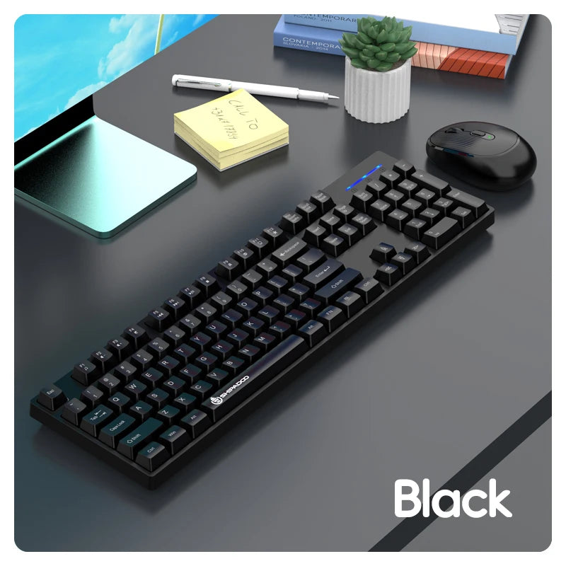 NexusClick Wireless Keyboard And Mouse Combo For PC And Laptop
