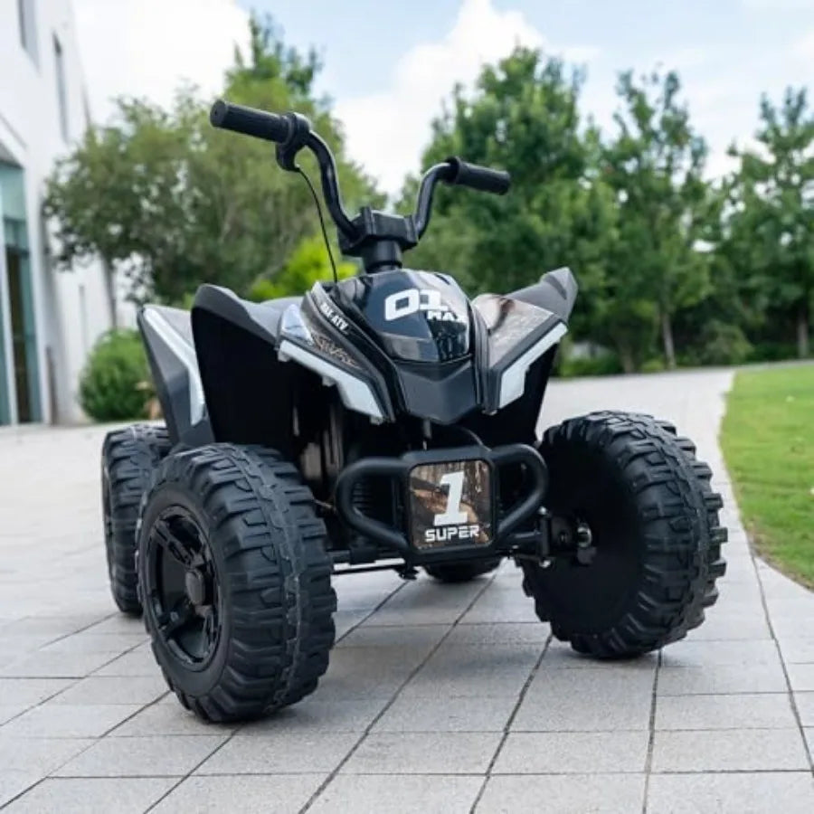 24V Ride On ATV Quad Electric Toy With LED Headlights