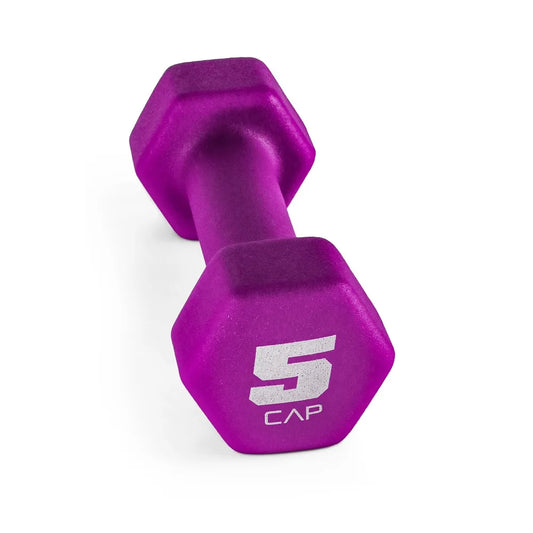 Capsbarbell Neoprene Coated Hexagon Dumbbell Set