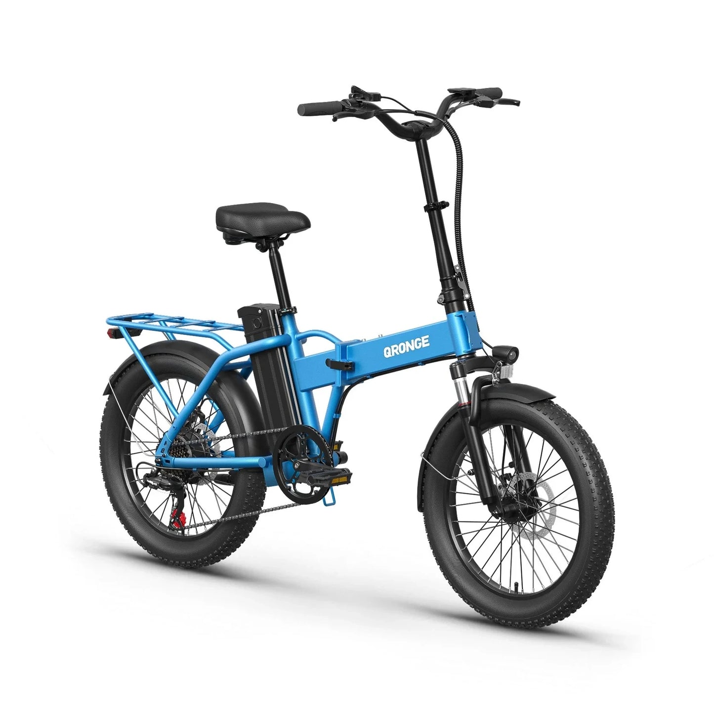 Qronge Waterfall 1000W Electric Bike Fat Tire Commuter Ebike