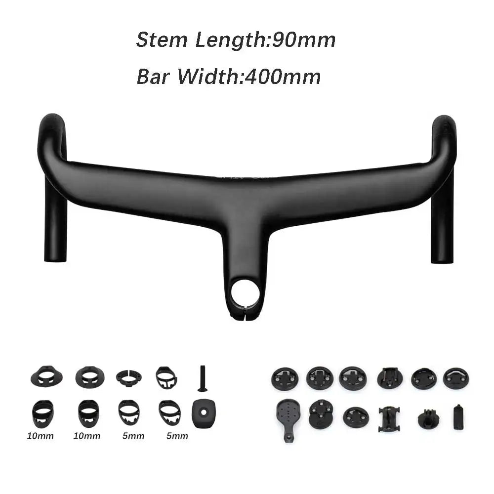 Elita One Road Carbon Handlebar With Internal Cable Routing