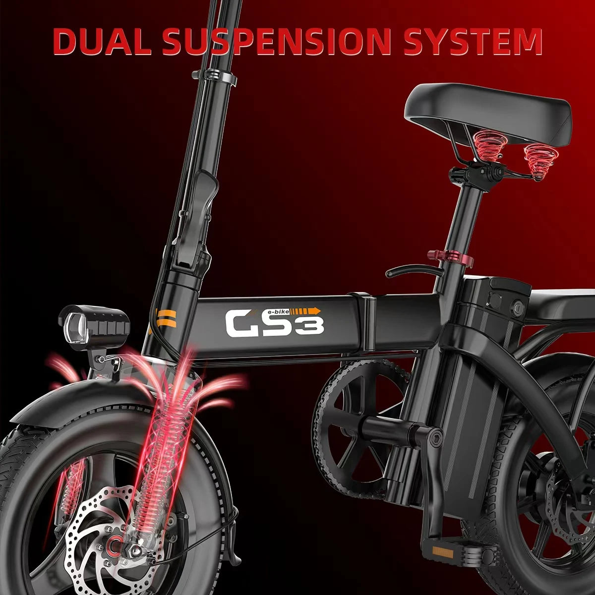 UPlee 500W Electric Bike With 48V 15Ah Battery Long Range