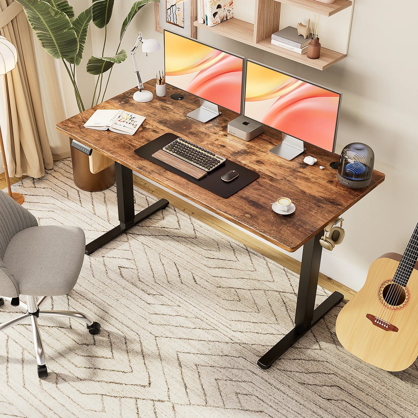 JHK Electric Standing Desk Height Adjustable Ergonomic Workstation
