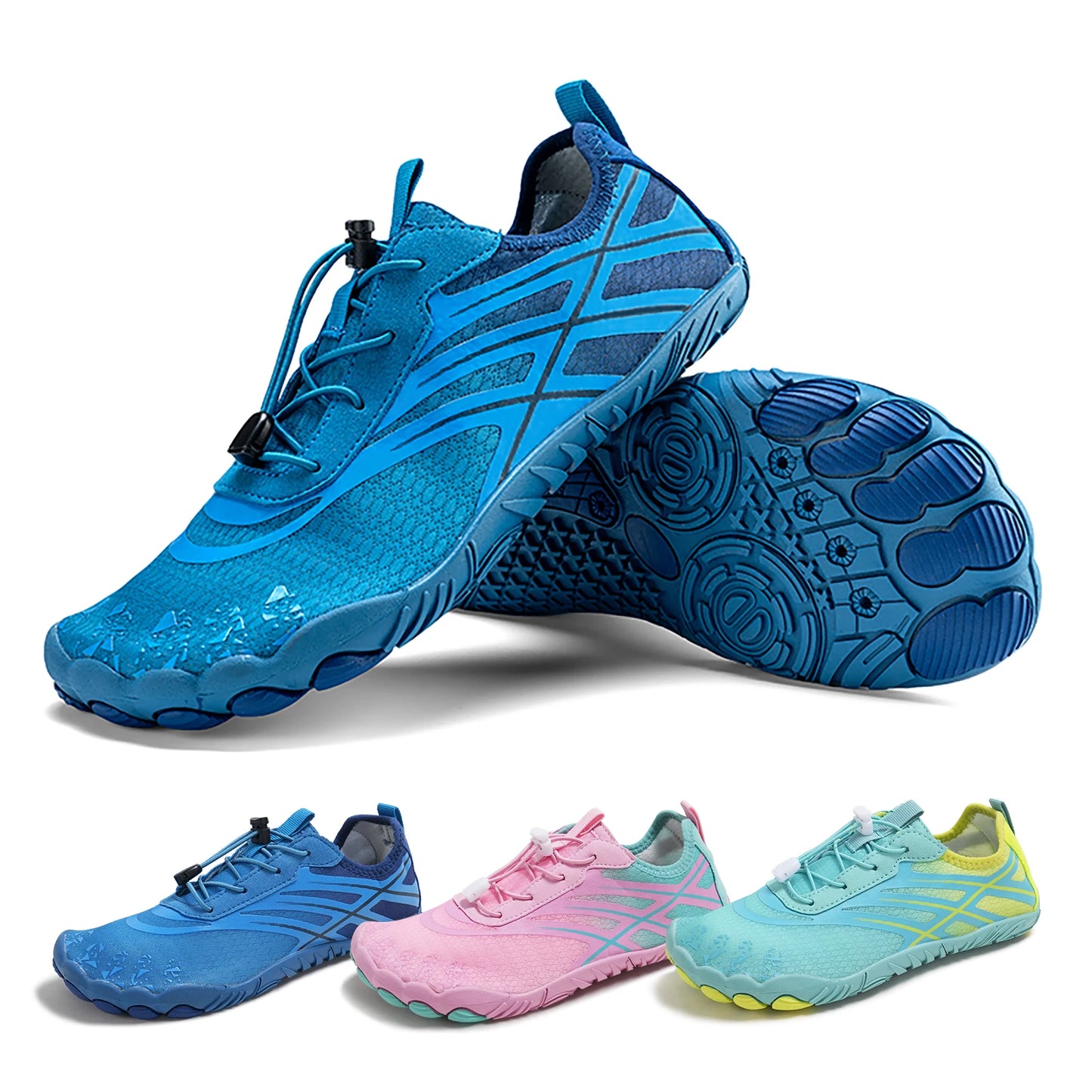 Womens Barefoot Walking Flats With Wide Toe Box Breathable Lightweight