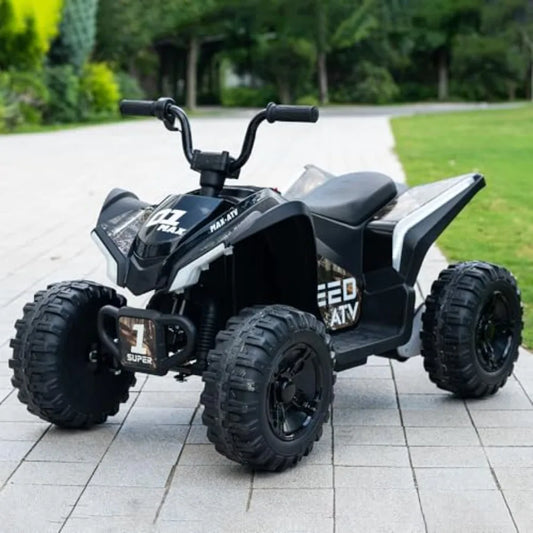 24V Ride On ATV Quad Electric Toy With LED Headlights
