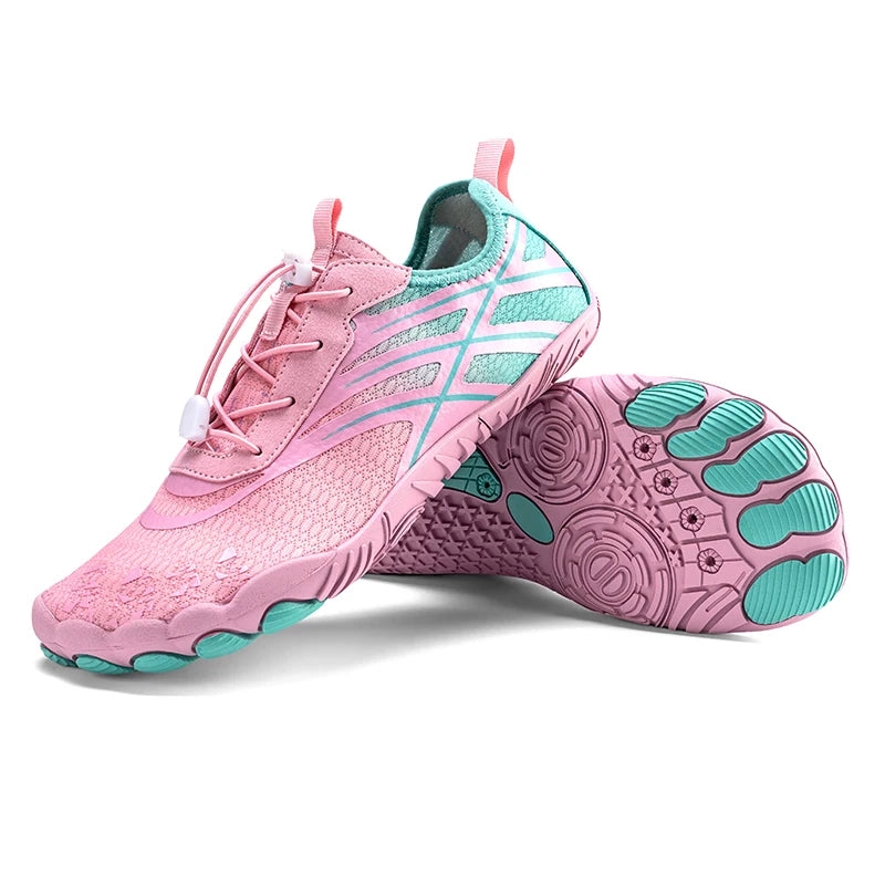 Womens Barefoot Walking Flats With Wide Toe Box Breathable Lightweight