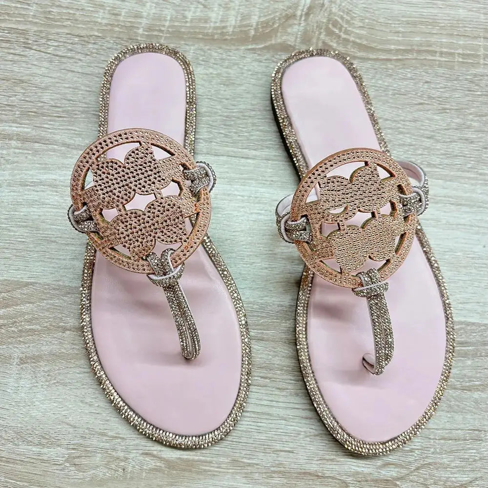 Kids Designer Flat Sandals Rubber Upper Summer Beach Shoes