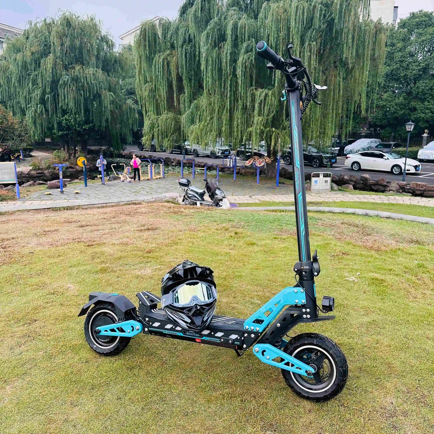DriveTron 31mph 50kmh Double Absorber Brake Offroad Electric Scooter