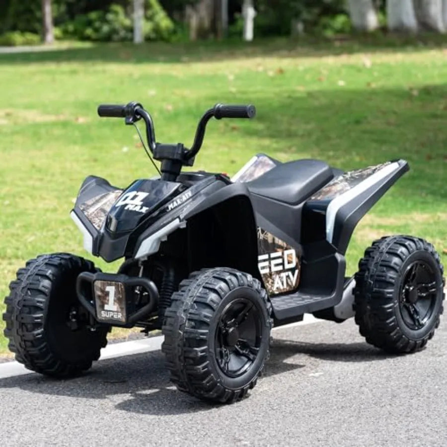24V Ride On ATV Quad Electric Toy With LED Headlights