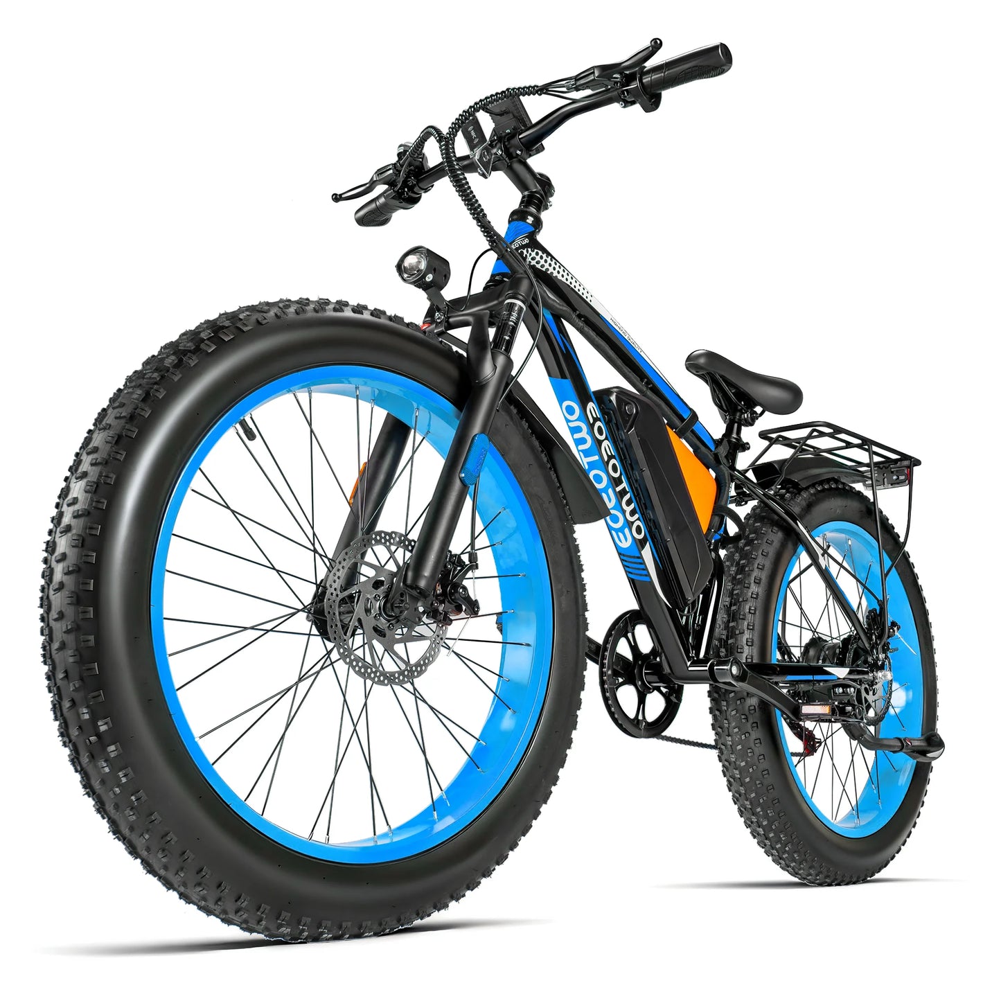 EOEOTWO 1500W Peak Fat Tire Electric Bike 960Wh Battery