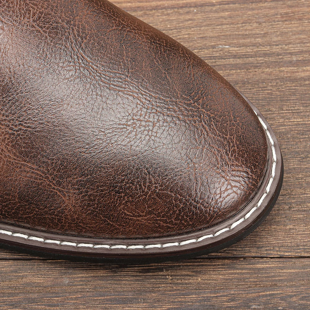 Hecrafted Classic Chukka Boots For Men Desert Lace Up Shoes