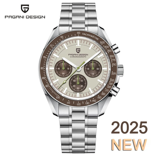 PAGANI DESIGN Moon V6 Mens Luxury Chronograph Quartz Watch