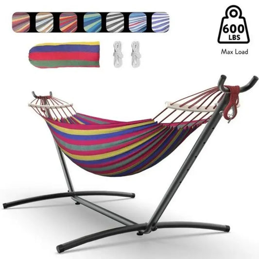 Gyroor Adjustable Stand Hammock With Storage Bag 600 Pound Capacity
