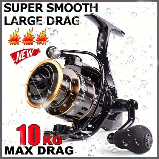 Spinning Reel Metal Spool And Rocker Arm Five To One