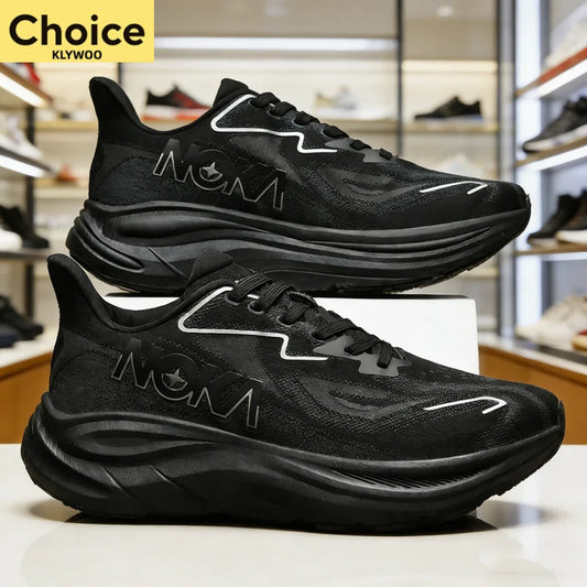Running Shoes Carbon Board Marathon Breathable Lightweight Sneakers