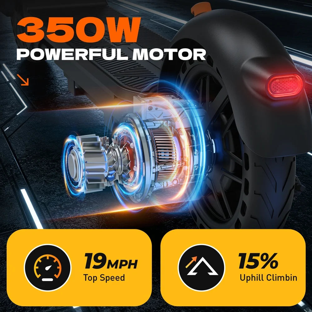 HeroPick C8 Electric Scooter 350W 19mph Foldable Commuter