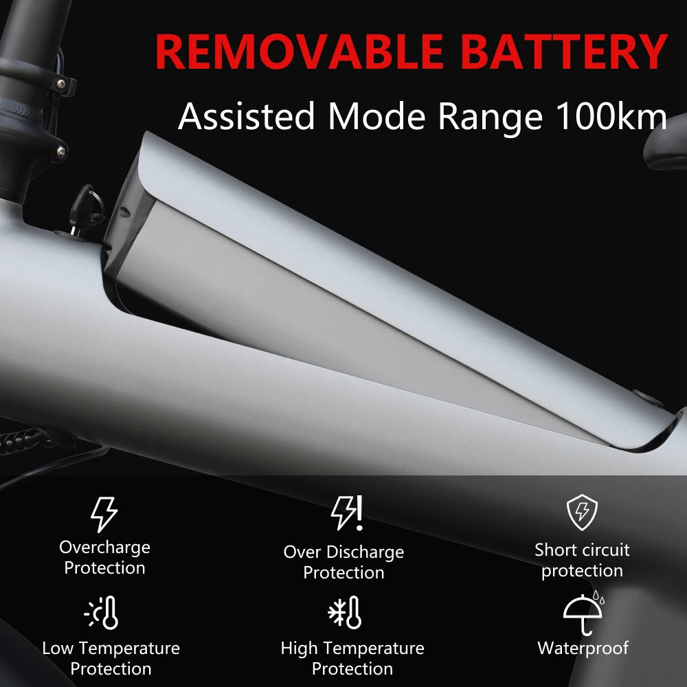 Huanci Q3 2000W Aluminum Alloy Electric Mountain Bike