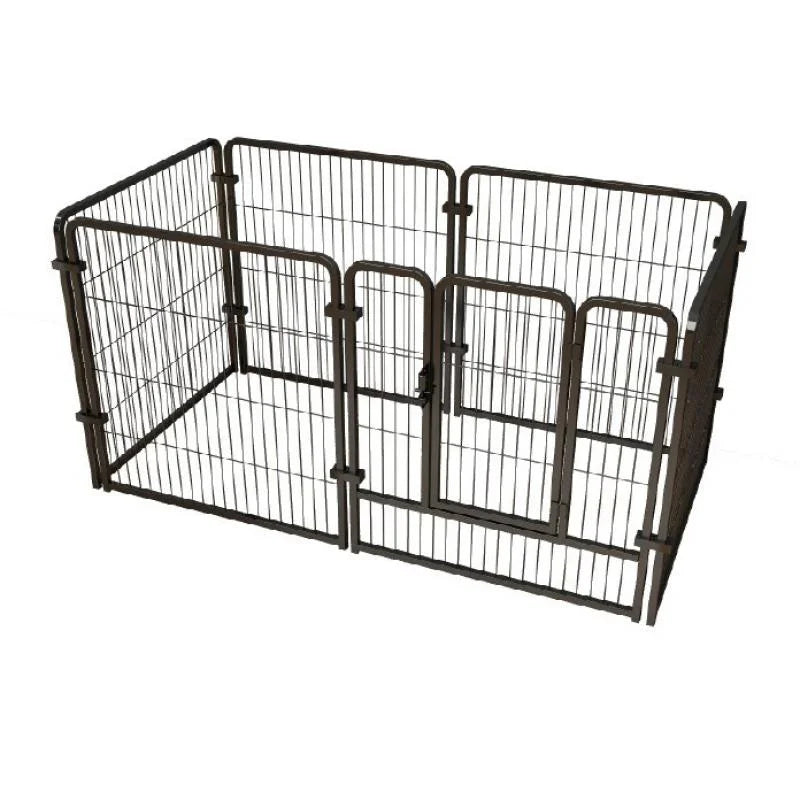 Foldable Dog Fence Playpen For Pets Four To Six Panels