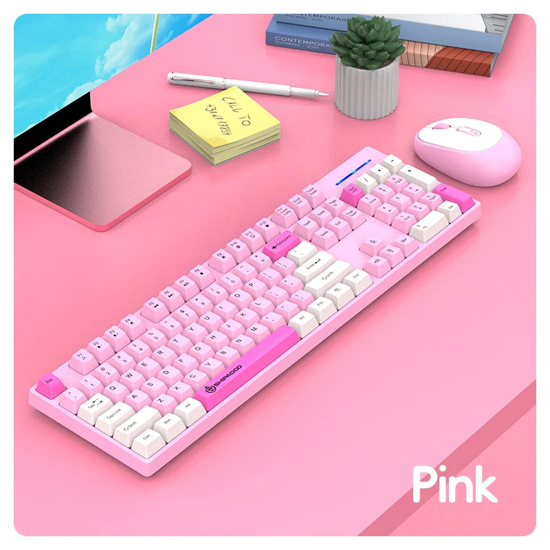 NexusClick Gaming Wireless Keyboard And Mouse Combo Set