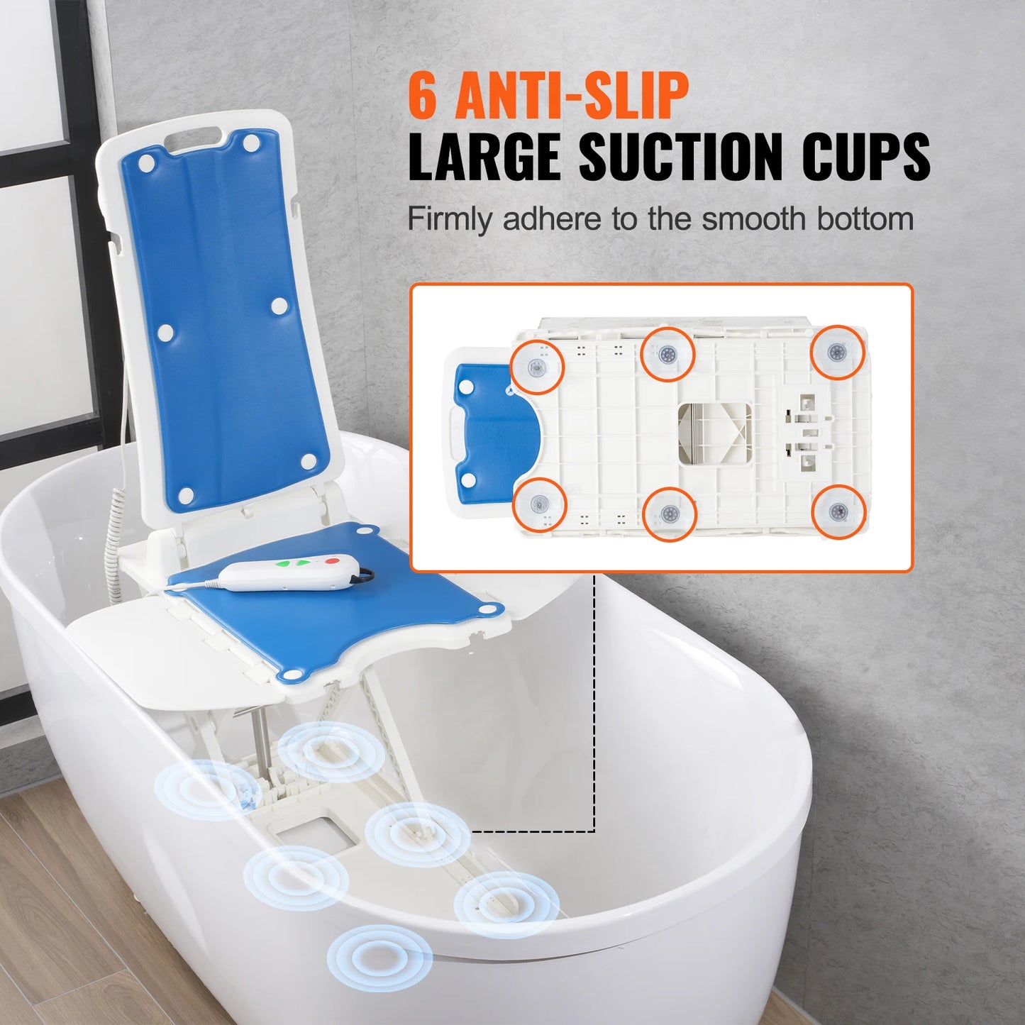 SucceBuy Electric Chair Lift For Seniors Patient Support 310 Lbs